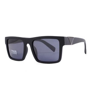 Polarisierte Sonnenbrille, Herren- und Damen-Sonnenbrille, Designer-Brille, quadratische Markenbrille, ikonisches Dreieckslogo, geometrische Ästhetik, Radsport-Sonnenbrille, UV400-Schutz