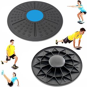 Twistbrädor Senaste Yoga Balance Board Disc Stabilitet Rundplattor Övning Trainer för fitnesssport Midja Wiggling Fitness Balance Board 230826