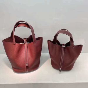 Top 10a Tasarımcı Tote Torot Kova Çantası Kadın Omuz Crossbody Bag Sebze Sepet Çanta Çanak Çanta Litchi Tahıl Zinciri Dekorasyon Tote Lüks Alışveriş Çantaları Deri Çantalar