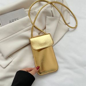 Akşam çantaları sıradan kadın pu cüzdanlar düz renkli cep telefonu çantası bayan çapraz omuz çanta çanta kadın para messenger 230826