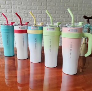 En son 40 oz paslanmaz çelik smoothie fincan kahve kupası, aralarından seçim yapabileceğiniz birçok stil, herhangi bir logo özelleştirmesini desteklemek