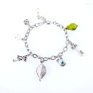 Charm Bracelets BN-00221 Trendy Women Jewelry 2023 Bulk Items Wholesale Women's Crystal Bracelet Valentine's Day Gift For Girlfriend