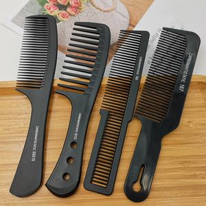 Hair Brushes Comb Plastic Barber Black Thickened Cutting Mens and Womens Styling Tools 230826