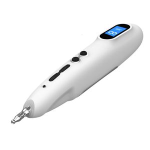 Back Massager Electric Acupuncture Massage Pen Meridian Laser Therapy Meridian Energy Relief Smärtmeddelande Tool Hälsovård USB Laddning 230826