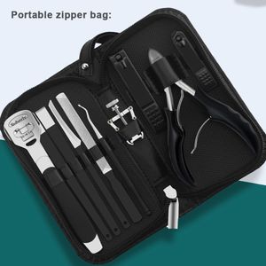 Voetverzorging 10 STKS Pedicure Gereedschap Professionele Kit Ingegroeide teennagel Verwijderen Correctie Clippers Teen Nagelvijl Lifter Behandeling 230826