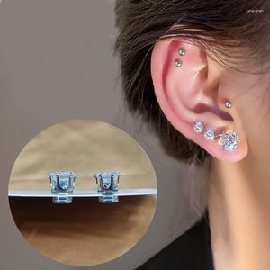 Ohrstecker Mode Kein Piercing Hohe Qualität Zirkon Magnetische Earing Für Frauen Männer Kinder Loch Kristall Ohrstecker Schmuck Magnet Ohrring