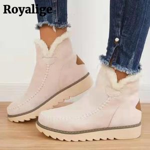 Boots Women Snow Winter Fashion Casual Warm Shoes for Slip On Lady Comfort Female Ankle Boot Footwear Botas De Mujer 230826