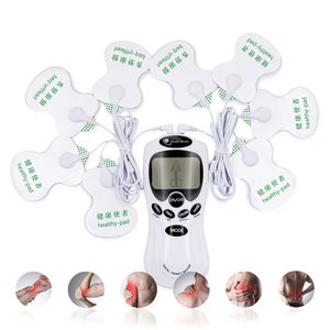 Portable Slim Equipment Electronic Tens Acupuncture Body neck Massage Digital Therapy Machine For Back Neck Leg Massager Health Care Muscle Stimulator 230826