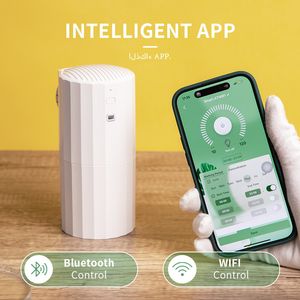 Annan elektronik NAMSTE 250m³ Smart Essential Oil Diffuser med Bluetooth WiFi -kontroll 130 ml kapacitetsfuktare för hemluften Fräschare 230826