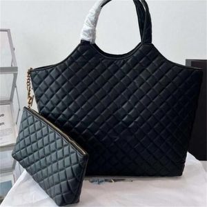 뜨거운 디자이너 Icare Maxi Bag Designer Bag Beg Women Tote Bags 부착 크로스 바디 쇼핑 비치 유명한 큰 토트 어깨 지갑 진정한 핸드백