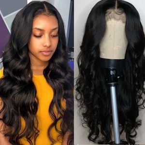 Full Wig 100% Human Hair 22 150% Density Medium Brown Lace Natural Hairline and Baby Hairs