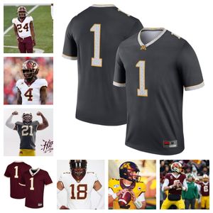 Minnesota Golden Gophers Football Jersey 5 T.J. McWilliams 96 Logan Richter 46 Lucas Finnessy 18 Viotto 18 Rhyland Kelly 21 Bryce Williams 12 Cole Kramer 24 Tariq Watson