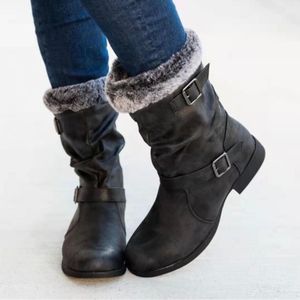 Stiefel Winterstiefel für Frauen Kunstpelz Lange Plattform Schneestiefel Warme Baumwolle Paare Schuhe Plüsch Frau Stiefeletten 230826