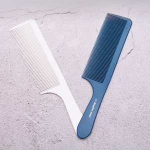 Escovas de cabelo pente de corte profissional antiestático cortador de cabeça plana dente largo escova de corte salão barbeiro acessórios 230826