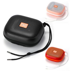 Portabla högtalare TG394 TWS Mini Wireless Bluetooth-högtalare IPX7 Vattentäta Portabla högtalare Handsfree Calls FM Radio USB C Laddar Sound Box 230826