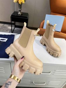 2022 Роскошный дизайн Prad Boots Элегантная Asnd Perfect Cool Girl в осеннем зимнем алфавите Ant -wrink