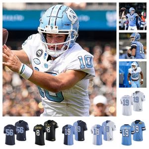 North Carolina Tar Heels Football Jersey 28 Omarion Hampton 23 Power Echols 32 Sebastian Cheeks 5 Jahvaree Ritzie 3 Chris Culliver 8 Murphy 41 Kedrick Bingley-Jones