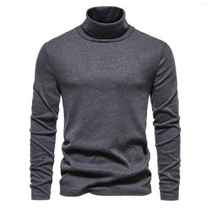 Men's Sweaters Turtleneck Sweater Pullovers Autumn And Winter Warm Basic Turtle Neck Bottoming Shirt Knitting Pullover Knitted Undershirt