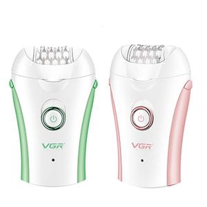 Epilator Original VGR Electric for Women Hair Removal Face Body Ben Underarms Bikini Washable laddningsbar remover 230826