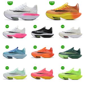 2023 NOWOŚĆ Alpha Fly Next% 2 Buty biegowe Zooms Vaporfly 2.0 Ekiden White Pink Total Orange Prototyp Atonit Tempo Typ Joggers Outdoor Trainers