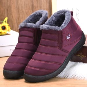 Boots Women Boots Slip On Winter Boots Trend Winter Shoes For Women Booties Short Waterproof Snow Fur Boots Ankle Bota Feminina 230826