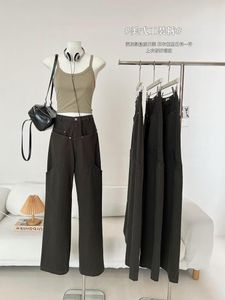 Damenhosen Koreanische Mode Gyaru Hight Taille Kordelzug Schnürshorts Damen Casual Streetwear Sommer 2000er Jahre Ästhetische Hip Hop