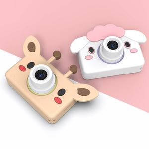 Toy Cameras Kids Camera Support för TF Card Christmas Birthday Festival Gifts Cute Cartoon Mini Digital PO 20 Inch Screen 230826