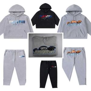 Felpe con cappuccio Felpe casual di alta qualità ricamato uomo donna trapstar felpa con cappuccio London Shooters con cappuccio trapstar tuta designer pullover ds