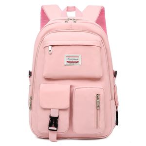 Okul Çantaları Teen Girls Dizüstü Bilgisayar İçin Sırt Çantaları Sevimli Çok Fonksiyonlu Kitap Çantası Gündelik DayPack College Seyahat Açık Hava Dışarıda Backbag 230826