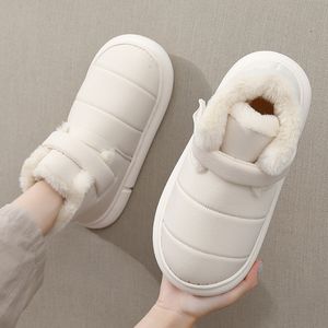 Boots Winter Soft Women Men Down Warm Plush Ankle Snow Female Thick Shoes Couple Toddler Indoor Home Fur Footwear 230826