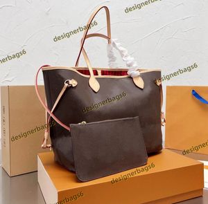 Designer-Einkaufstasche für Damen, große Handtaschen, nie einkaufen, komplett, hochwertige, luxuriöse, klassische, blumenkarierte Umhängetasche für Damen, Handtaschen in MM-Größe, Strandtasche, Clutch-Geldbörse