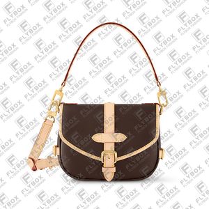 M46740 Saumur BB Bag Umhängetasche Crossbody Tasche Handtasche Frauen Mode Luxus Designer Messenger Bag Top -Qualität Geldbeutel schnell Lieferung