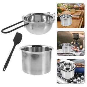 Plates Melting Pot Stainless Steel Boiler For Home Kitchen Gadget Candy Bowls Butter Soap Chocolate Warmer Cheese Mini