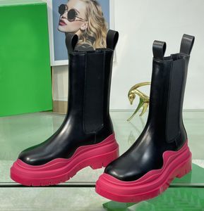 designerskie buty mężczyźni damskie buty platformowe buty Martin Buty krótkie rękodzie jesień gęste dno elastyczne opaski elastyczne buty średnie