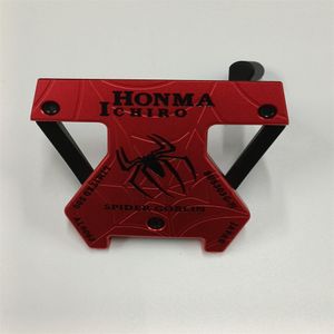 새로운 원본 Ichiro Honma G-IV Spider Goblin Golf Putters CNC Fine Milled Black Steel Shaft