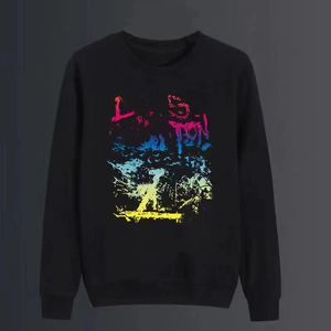 23 NEW MENS SÜRESİ Tasarımcı Sweatshirts Erkek Sweatshirtler Sonbahar ve Kış Yeni Grafiti Mektup Yuvarlak Boyun Saf Pamuk Kişiselleştirilmiş Çift Giyim