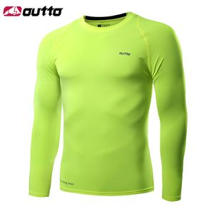 Camisas de ciclismo Tops OUTTO Ciclismo Jersey Collants Mangas Compridas Bicicleta Corrida Fitness Musculação Respirável Jersey Ciclo Base Camadas Roupas 230828