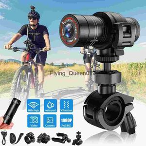 1080P HD Action Camera Outdoor Bike Casco da motociclista Fotocamera Sport DV Videoregistratore DVR Dash Cam per auto Bicicletta HKD230828 HKD230828