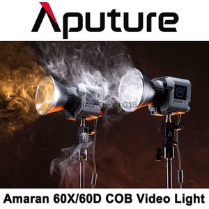 Aputure Amaran Cob S Series 60d 5500K 60x Bi-Color 2700K-6500Kビデオライトのビデオ写真ライトのための写真スタジオ照明HKD230828