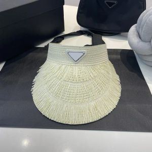Luxury Designer Hats Visors Women Hats Fashion Triangle Logo Simple Classic Style Outdoor Sun Shade Shopping tillämplig GOOD 008