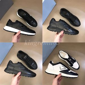 Projektant Mężczyźni Sneakers Prax 01 Sneaker Re-Nylon Fabratura techniczna Buty swobodne buty gumowe podeszwy trenerów mody mody but do spacery
