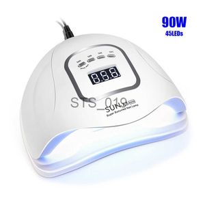 Nail Dryers 90/72/36W UV LED Nail Lamp For Manicure Nail Dryer For All Gels Polish With Automatic Sensor Smart Temperature Control x0828