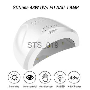 ネイルドライヤーサンネ48W UV LEDランプネイル用プロのジェルポリッシュ乾燥ランプギアタイマースマートネイルドライヤーマニキュア機器ツールX0828