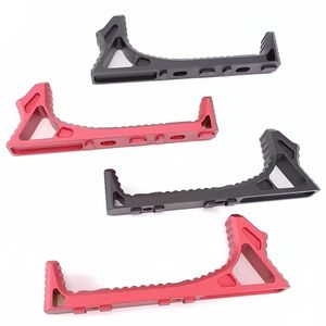 MLOK Keymod Paramano Impugnatura giocattolo in alluminio Airsoft HandStop M4 M16 AEG GBB Maniglia da tiro Nero Rosso