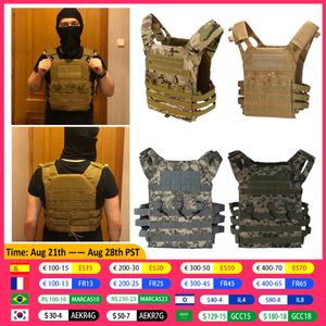 Kamizelki męskie 600D kamizelka taktyczna Wodoodporna Outdoor Body Armour Lekka kamizelka płytowa JPC Molle do gry CS Jungle Sprzęt 230827