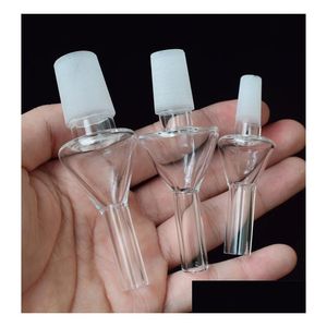 Smoking Pipes High Quality Quartz Tip Drip Tips Domeless Nail 10Mm 14Mm 18Mm Inverted For Mini Nectar Collector Glass Set Drop Deliver Dhxmi