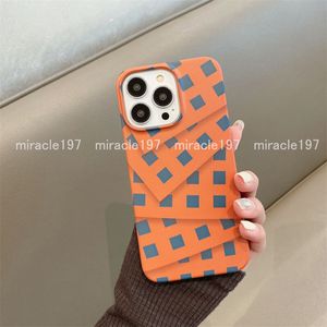 Модный художественный телефон Дизайнер корпуса iPhone Case Block для iPhone 11 12 13 14 Pro Max Plus Mini XSMAX XR X XS Hard Shell