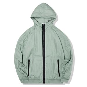 Konng Gonng Autumn Summer Mash Mashing Płaszcz Outdoor Sun Sun Windbreaker Sunshreen Odzież Wodoodporna kurtki IMAXBRAND-12 CXG8288