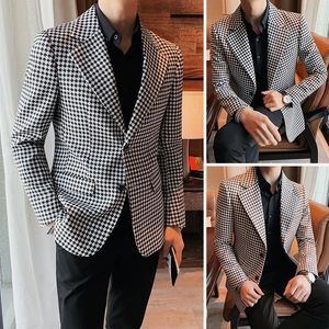 Tasarımcı Blazer Single Bravatalı Kavatan Mens Blazer Fashion Slim Fit Casual Adam Blazer M-3XL