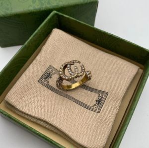 Band Rings Designer ring Luxury Jewelry Ring Diamond Ring Alphabet Ring Gift